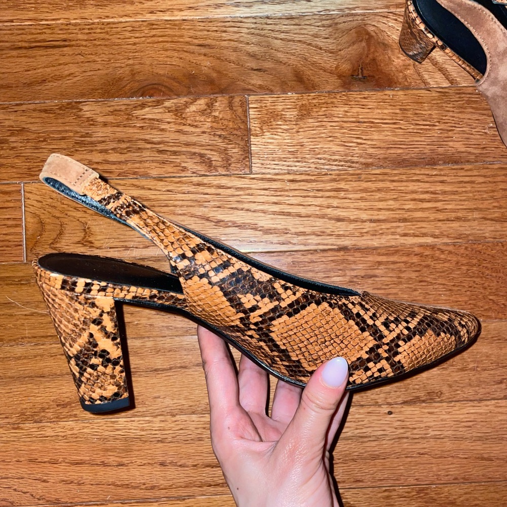 Mango Block Heel